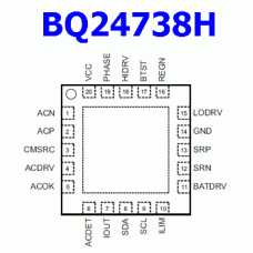 Микросхема  BQ24738H ШИМ